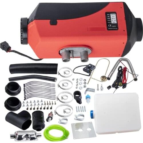 Air Diesel Heater 5000W-8000W 12V w/Knob Switch + 10L Tank for Trailer Pickup