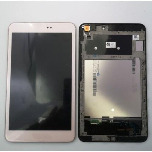 For Asus MeMO Pad 8 ME581CL ME581C ME581 K01H K015 Touch Screen Digitizer Glass Assembly with Frame B080UAN01.B