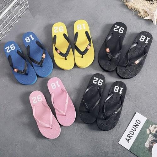 Lovers, men and women, payers, slippers, summer Korean version, men, beach men, cool slippers, students, non-slip clips