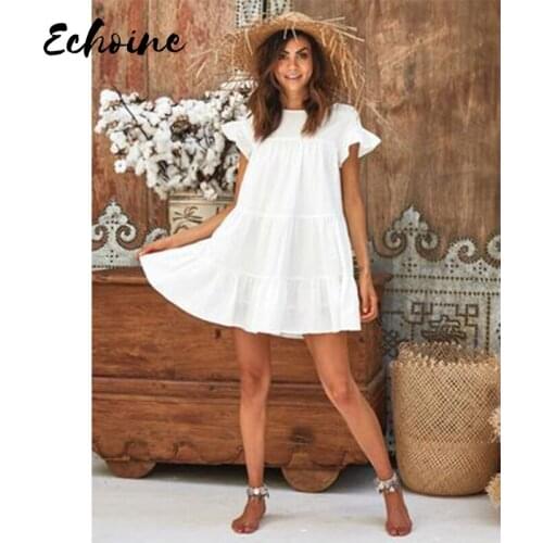 Желтые летние платья Echoine China At AliExpress