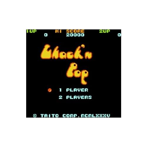Chack 'n Pop Region Free 60 Pin 8Bit Game Card For Subor Game Players