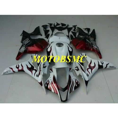 Injection mold Fairing kit for CBR600RR 09 10 11 12 CBR 600RR 2009 2010 2011 2012 Red White Fairings set+gifts HB31