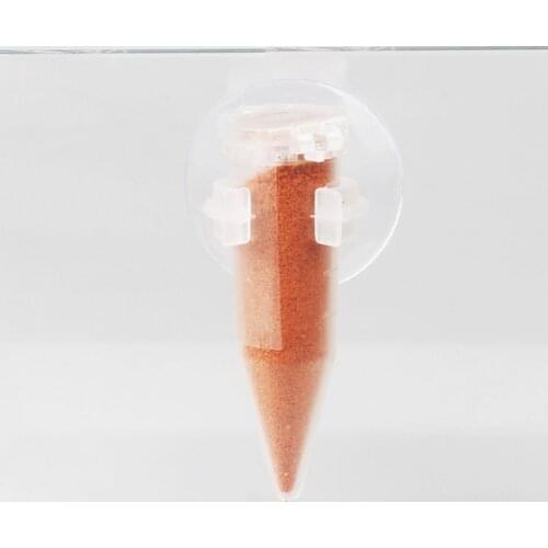 Aquarium Feeding Cup Fish Food Feeder Brine Shrimp Eggs Feeder K92E