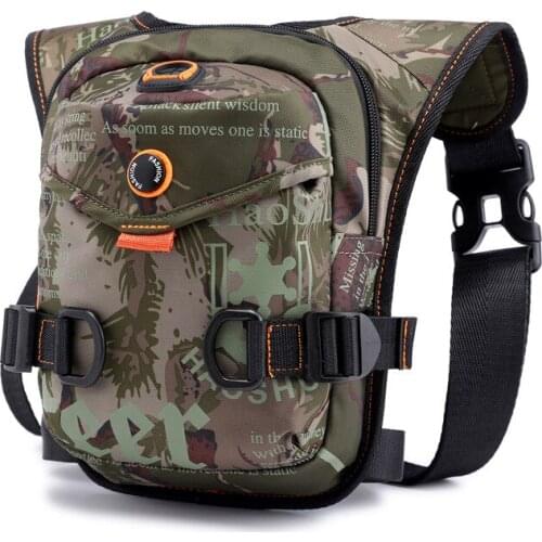 Mens Adjustable Chest Bag Portable Waist Bags Camouflage Nylon Fabric Outdoor Shoulder Messenger Pouch 2021 Multifunction Cross