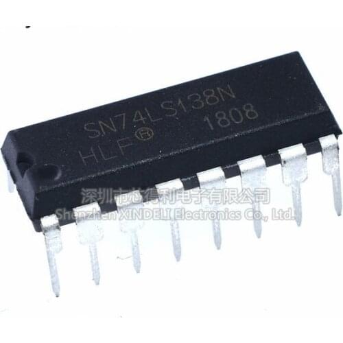 Xinyuan 10PCS/LOT SN74LS138N DIP-16 74LS138 DIP16 SN74LS138 DIP 74LS138N HD74LS138P