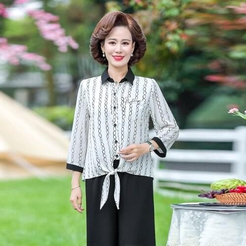 NIFULLAN Collar Blouses