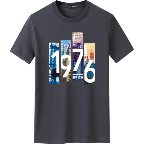 2021 Summer New European S-5xl Plus Size Loose Casual Stretch Simple Round Neck Cotton Men Short Sleeved T-shirt Free Shipping