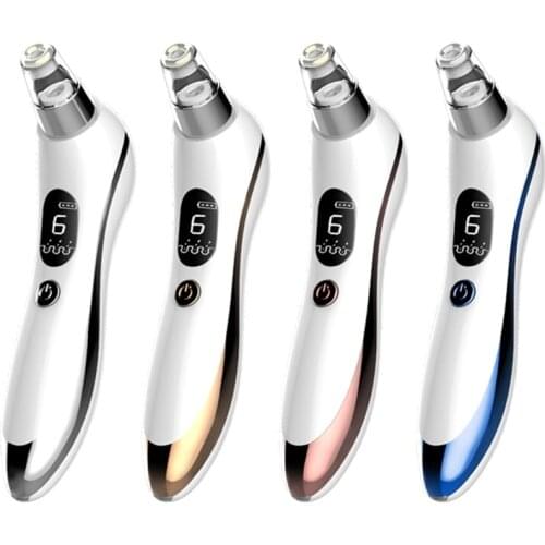 USB Rechargable Multifunctional Electric Blackhead Meter Suction Pore Vacuum Cleaner Face Cleaning Blackhead Remover