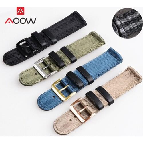 18mm 20mm 22mm NATO Nylon Woven Smart Watch Band Strap Men Women Universal Soft Sport Watchband Bracelet Seat Belt Accessories
