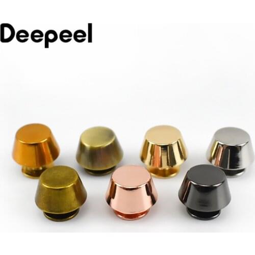 10/30pcs 8mm Round Head Rivet Screw for Bags Hardware Handbag Decorative Studs Nail Rivet Metal Buckles Snap Hook Leather Craft