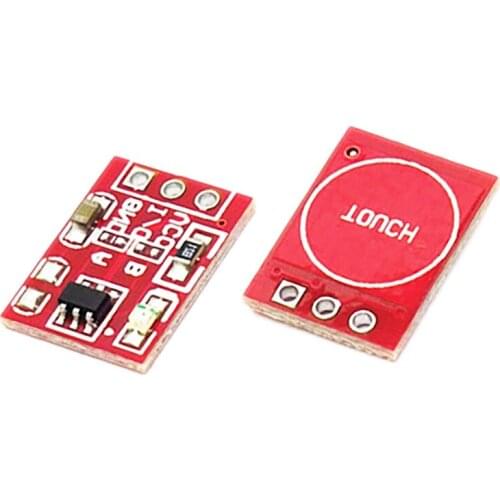 10PCS/TTP223 touch sensor touch button module capacitive inching type single touch switch