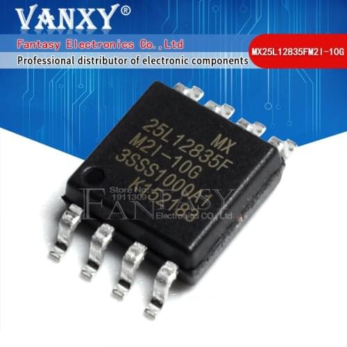 5pcs MX25L12835FM2I-10G SOP8 MX25L12835 SOP MX25L12835F SOP-8 128MB FLASH IC