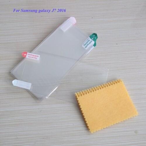 500PCS/Lot Clear Phone Protective Film For Samsung Galaxy J7 2016 Screen Protector By DHL Fedex