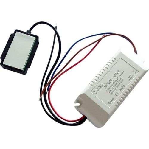 Bathroom Dimmable 220V 300W Mirror On/Off Touch Switch Anti-fog for Lamp Lighting Home Intelligent System Human Sensor