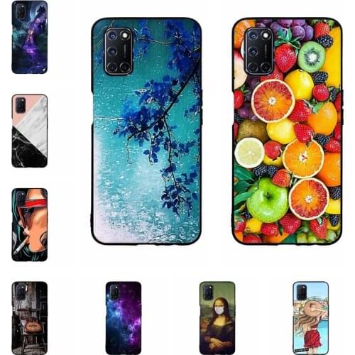 Phone Cases For OPPO A52 A72 A92 Case Silicone Soft TPU Back Shells Cover Case For OPPO A52 A91 A5 2020 Case A5S A 52 Coque A 72