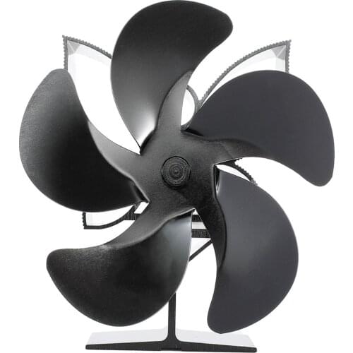 SF201S Thermal Power Fireplace Heater Five Blades Fireplace Heating Fan Efficient Air Heater Low Noise Fan