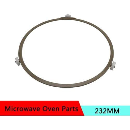 Diameter 232mm Microwave Oven Glass Round Tray Shaped Parts Rotating Ring Roller Support Turntable Ring Microwave Oven Parts