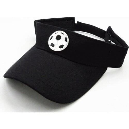 The football embroidery Visors Baseball Cap Adjustable Snapback cap for men and women 213