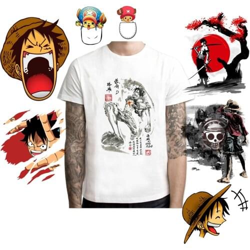 2021 One Piece T Shirt Japanese Anime Shirt Men T-shirt Luffy T Shirts Clothing Tee Shirt Printed Tshirt Short Sleeve Top Tee