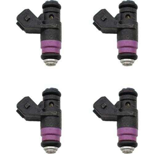4PCS/LOT Original FOR RENAULT CLIO mk3 1.4 MEGANE mk2 1.6 16v SINGLE PETROL FUEL INJECTOR H132259