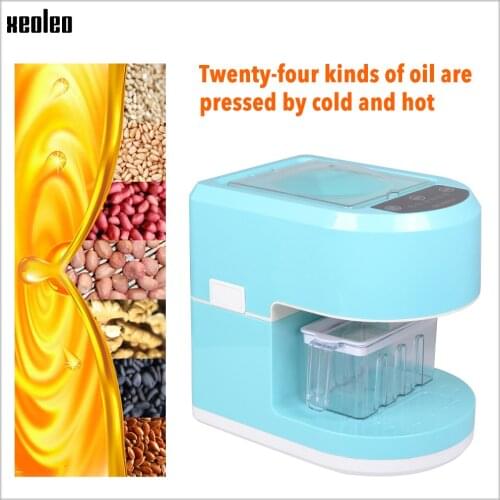 XEOLEO Oil press machine Household Oil presser Peanut Oil maker Hot press machine Automatic Oil machineuse use for Flaxseed 650W