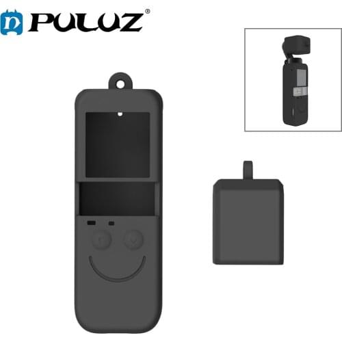 PULUZ 2 in 1 Soft Silicone Cover Protective Case Set For DJI OSMO Pocket 2 Handheld Gimbal Camera