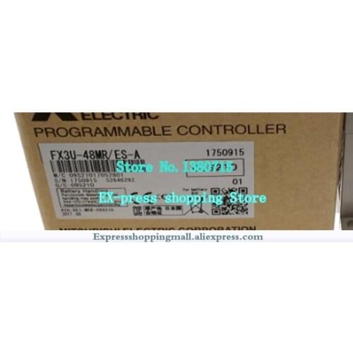 New FX3U-32MT/ES-A FX3U-16MR/ES-A FX3U-32MR/ES-A FX3U-64MR/ES-A FX3U-80MR/ES-A FX3U-128MR/ES-A PLC Main Unit
