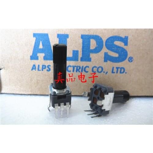 Original new 100% 09 TYPE single vertical B10K mixer potentiometer handle length 18MM (SWITCH)