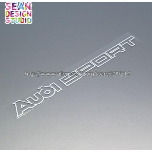 For Sport A3 A4 A5 S3 S4 S5 Q3 Q5 Auto Car Waterproof Reflective Vinyl Decal Sticker
