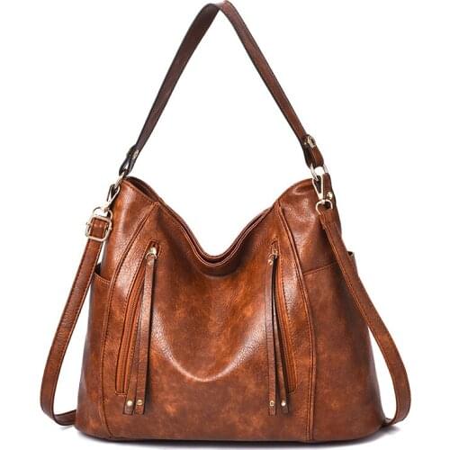 MONNET CAUTHY Lady Handbag New Soft PU Zipper Tassel Large Capacity Practical Totes Solid Color Yellow Khaki Black Shoulder Bags