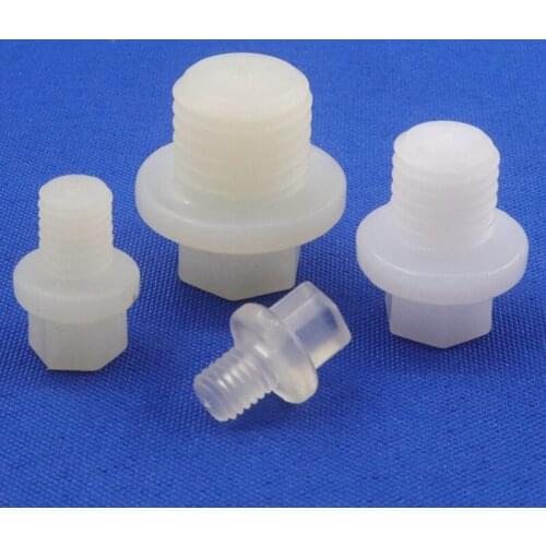 1~100pcs M4~M20 Thread Plastic Hose End Plug Aquarium Fish Tank Aerator Hose Joint Micro Irrigation Water Pipe Connector End Cap