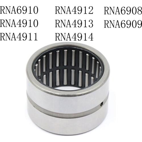 1PC RNA6910 RNA4910 RNA4911 RNA4912 RNA4913 RNA4914 RNA6908 RNA69092RS Solid Collar Needle Roller Bearings Without Inner Ring