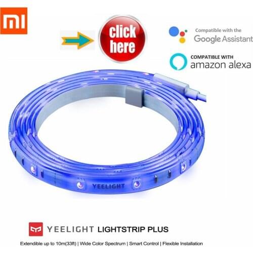 2018 internation version Xiaomi Yeelight RGB Intelligent light band Smart home Phone App wifi light strip Colorful lamb LED plus