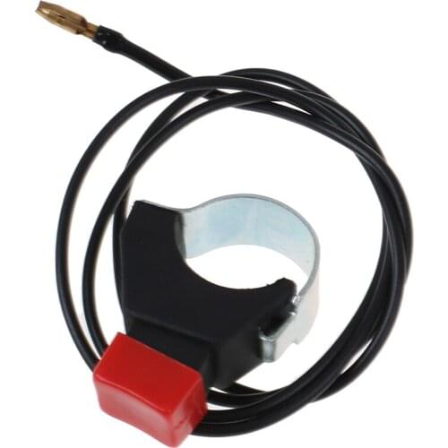 4.2*3.8cm Universal Motorcycle Handlebar Switch Horn Starter Kill Button Switch E-Bike Motor Single Switch
