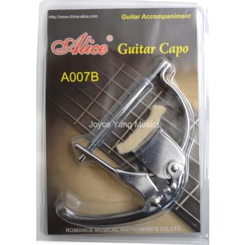 Alice A007B Chrome Metal Wool Pad Classical Guitar Capo Key Clamp Change Free Shipping Wholesales