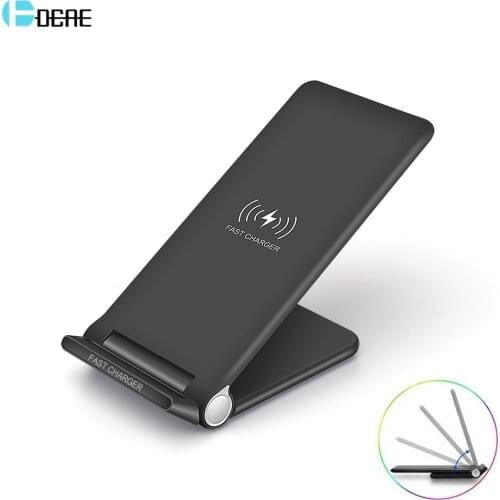DCAE Qi 15W Fast Wireless Charger for iPhone 11 XS XR X 8 Airpods USB C QC 3.0 10W Fast Charging Stand Pad For Samsung S10 S9 S8