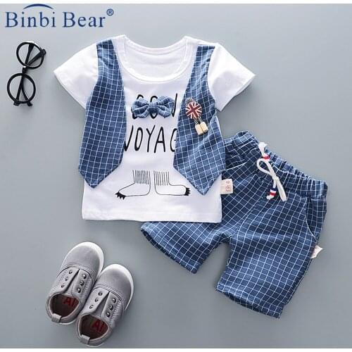Binbi Bear Sets Of Clothes For Boys
