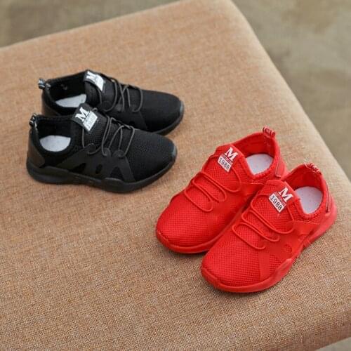 Children Infant Kids Shoes Baby Girls Boys Shoes Letter Mesh Sport Run Sneakers Casual Shoes Run Sneakers Casual Shoes