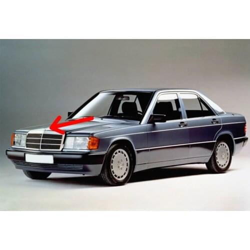 Mercedes w201 Hood Star Emblem Front Badge E Class 1982-1993 Aftermarket A1248800086