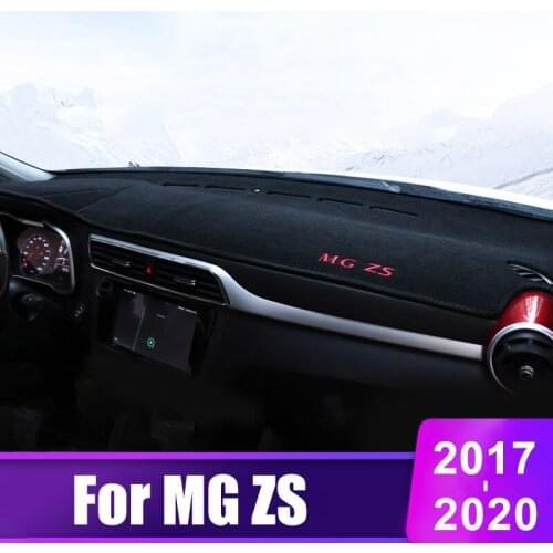 For MG ZS 2017 2018 2019 Car Dashboard Cover Mats Avoid Light Pad Instrument Platform Desk Anti-UV Case Carpets Auto Accessories