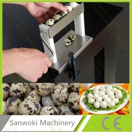 Shell tool machine household manual quail bird egg peeler machine huller machine