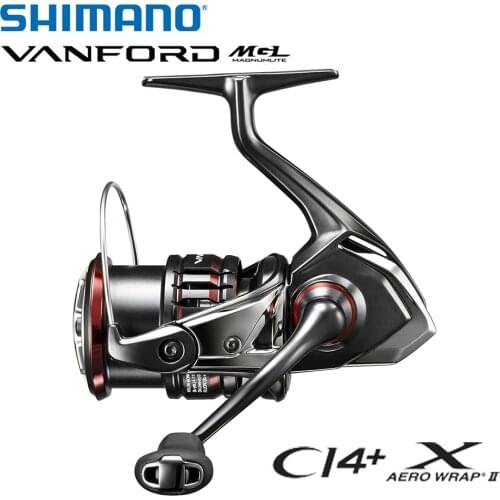 2020 NEW SHIMANO VANFORD Max Drag 2.5-11kg CI4+ Body LONG STROKE Spool Silent Drive SALTWATER SPINNING REEL Fishing Tackle