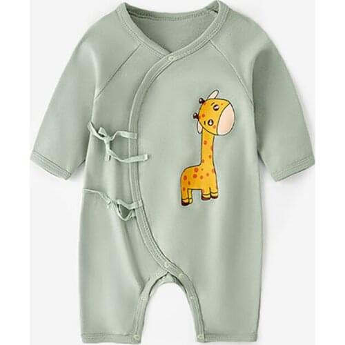 Newborn Baby Girl Clothes Set Infant Autumn Cute Cartoon Letter Printing Jumpsuit New Born Baby Boys Romper Toddler Outfits Suit