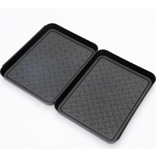 Multifunctional Durable Tray Reusable Pet Feed Bowls Outdoor Waterproof Shoe Tray for Home Garden Courtyard @LS
