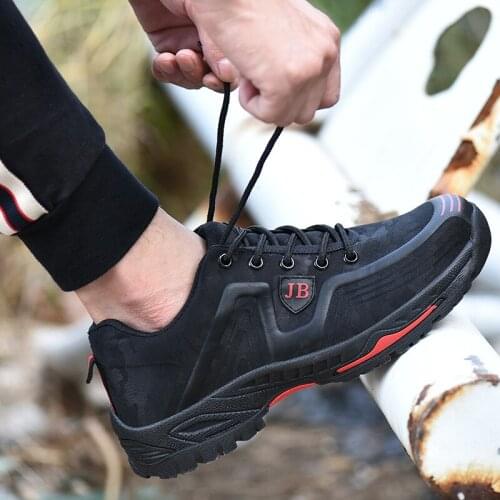 ZEEKSON Sports Casual Couple Shoes Korean Fashion Trend Low Cut Tooling Shoes Breathable Mesh Thick Bottom Safety Mens Shoes