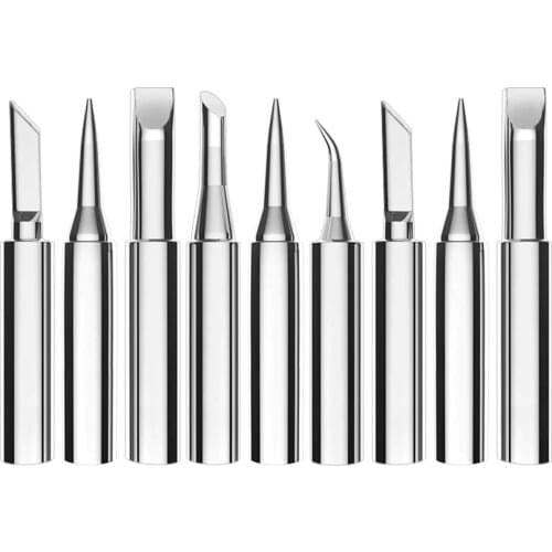 5PCS 900M-T-B 900M-T-I Soldering Station Iron Tip Sting Welding Tools Head Ponta De Ferro De Solda 900M-T-IS Universal