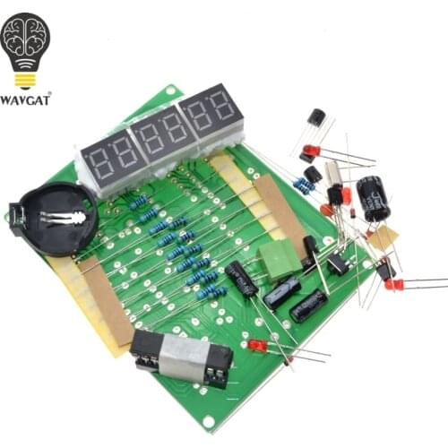 DIY Kits AT89C2051 Electronic Clock Digital Tube LED Display Suite Electronic Module Parts and Components DC 9V - 12V