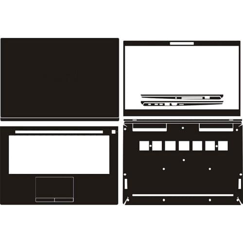 Laptop Sticker Skin Decals Carbon fiber Cover Protector for Sony VAIO SE14 14"