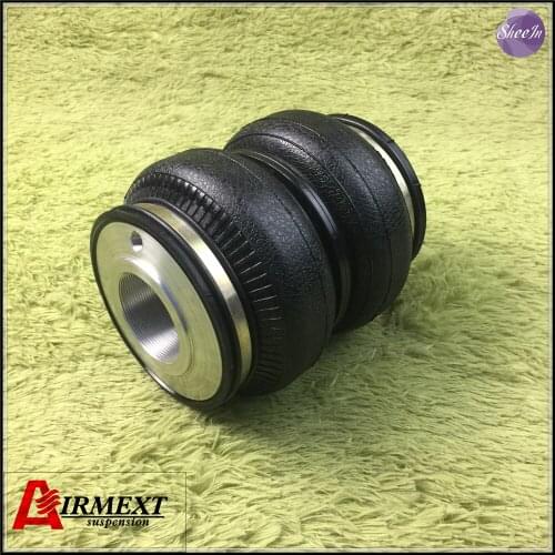 SN142156BL2-BCR-S/AIRLIFT5814 Fit BC BR typecoilover (Thread M53*2)Air suspension Double convolute rubber airspring/airbag