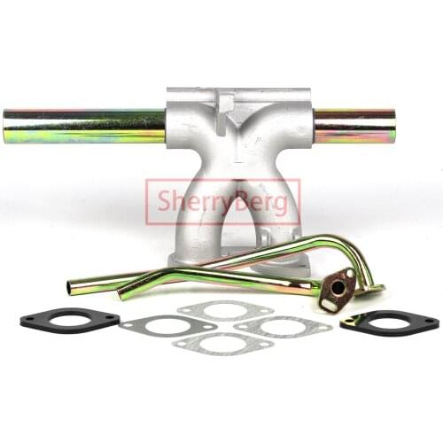 SherryBerg Intake Manifold KIT for VW Dunebuggy For FAJS Weber EMPI Solex Dellorto Single D Series & HPMX IDF 40mm 44mm 44mm IDF